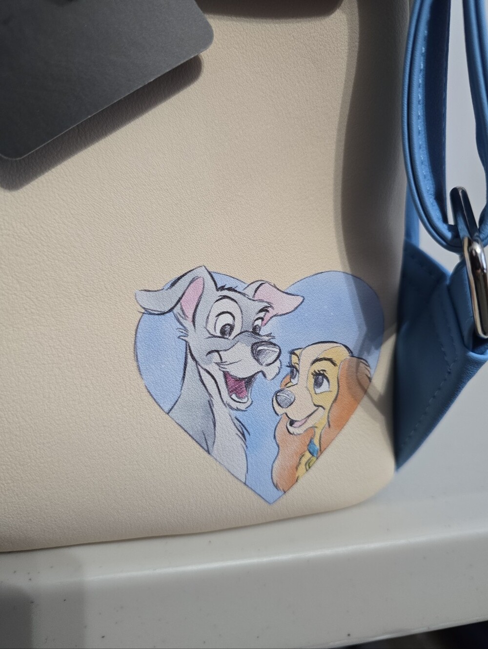 🆕️ Disney Lady and the Tramp Spaghetti Scene Mini Backpack Loungefly - Picture 3 of 4
